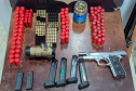 PCPR prende seis e apreende arsenal durante operação contra comércio ilegal de armas