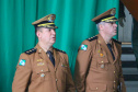 Curitiba, 17 de Outubro de 2019. Passagem de Comando BPMOA. Foto: Ten Cel Roberto Sampaio Araujo e Ten Cel Julio Cesar Pucci dos Santos.