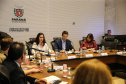 Reunião no Palácio Iguaçu.  22/10/2019  -  Foto: Geraldo Bubniak/AEN