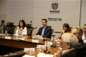 Reunião no Palácio Iguaçu.  22/10/2019  -  Foto: Geraldo Bubniak/AEN