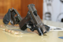 Armas e munições apreendidas
