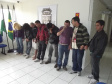Oito pessoas presas