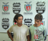 Irmãos suspeitos de assaltar pedestres são presos em Francisco Beltrão