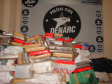 Polícia apreende mais de uma tonelada de maconha em Foz do Iguaçu