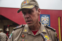 Coronel Jusceli Simeano Junior Comandante Geral do Corpo de Bombeiros.