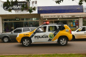 Viatura nova da Policia Militar nas ruas da cidade.Campo Mourao,13/05/2014. Foto - Antonio Costa