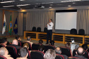 Palestra de Medicina Preventiva no Auditorio do QG Curitiba, 30/11/2015 Palestrante Dr. ManoelFotos: Cabo Valdemir da Luz/PMPr