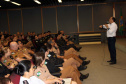 Palestra de Medicina Preventiva no Auditorio do QG Curitiba, 30/11/2015 Palestrante Dr. ManoelFotos: Cabo Valdemir da Luz/PMPr