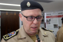 Coronel Mauricio Tortato Comandante Geral da Policia  Militar