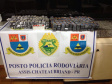 Policiais rodoviários apreendem cartelas de remédios contrabandeados durante ação em Assis Chateaubriand (PR)

