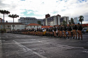06-07-2016 Operação Curitiba contra o crime II realizado na capital do Estado, contando com a presença de diversos batalhoes e especialidades de policiamento para a prevenção e redução da criminalidade.Comandado pelo Sub comandante Coronel ArildoLuis Dias