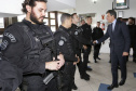 O governador Beto Richa participa da solenidade de formatura do Curso de Formação Técnico-Profissional de Escrivães de Polícia. Participaram da solenidade: secretário de Segurança Wagner Mesquita, Delegado Geral da Polícia Civil, Julio Cezar Reis e demais autoridades.Curitiba, 30-09-16.Foto: Arnaldo Alves / ANPr.