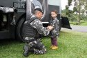 BOPE faz exposição sobre a unidade no parque do Bacacheri. Fotos: Soldado Guilherme Batalha.