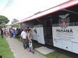 A feira de serviços UPS Cidadania Parolin, realizada pela Secretaria de Estado da Justiça, Trabalho e Direitos Humanos na Escola Municipal Professora Nansyr Cecato Cavichiolo, no bairro Parolin, em Curitiba, atendeu cerca de 4 mil pessoas com serviços gratuitos de saúde, orientação sobre mercado de trabalho, assistência jurídica.Curitiba, 05/11/2016.Foto: Divulgação SEJU