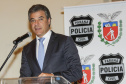 Governador Beto Richa participa da solenidade de formatura dos novos investigadores da Polícia Civil, junto com o secretário da Segurança Pública, Wagner Mesquita. Curitiba, 14/12/2016. Foto: Pedro Ribas/ANPr