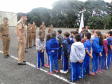 07/04/2017 - Visita dos alunos do Escola Municipal Lineu Ferreira do Amaral na Academia Policial Militar do Guatupê.Fotógrafo: 3º Sgt. Castro        Comunicação Social PMPR