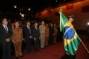 Governador Beto Richa participa das comemorações de 60 anos do Batalhão de Polícia Militar Ambiental (BPMA), em solenidade no Museu Oscar Niemeyer.Curitiba, 12/04/2017.Foto: Orlando Kissner/ANPr
