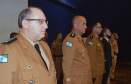 O 23º Batalhão de Polícia Militar (23º BPM) comemorou nesta terça-feira (06) seu 5º aniversário, com a entrega de medalhas de Mérito Policial Militar de Prata e Bronze, da medalha Guardiães da CIC e da medalha Menção Honrosa do Mérito Pessoal. A solenidade foi na sede da unidade, na Cidade Industrial de Curitiba (CIC). Curitiba, 06/06/2017.Foto: Soldado Feliphe Aires