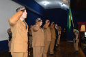 O 23º Batalhão de Polícia Militar (23º BPM) comemorou nesta terça-feira (06) seu 5º aniversário, com a entrega de medalhas de Mérito Policial Militar de Prata e Bronze, da medalha Guardiães da CIC e da medalha Menção Honrosa do Mérito Pessoal. A solenidade foi na sede da unidade, na Cidade Industrial de Curitiba (CIC). Curitiba, 06/06/2017.Foto: Soldado Feliphe Aires