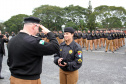 São José dos Pinhais, 28 de Junho de 2017. Formatura do CFC,  Curso de Formação de Cabos na Academia Policial Militar do Guatupê.