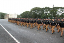 São José dos Pinhais, 28 de Junho de 2017. Formatura do CFC,  Curso de Formação de Cabos na Academia Policial Militar do Guatupê.