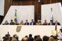 Curitiba, 09 de Julho de 2017. Homenagem à Banda de Música da Polícia Militar do Paraná na Assembléia Legislativa do Estado.