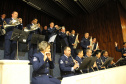 Curitiba, 09 de Julho de 2017. Homenagem à Banda de Música da Polícia Militar do Paraná na Assembléia Legislativa do Estado.
