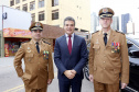 Governador Beto Richa participa da solenidade de passagem de comando do Corpo de Bombeiros da Polícia Militar do Paraná