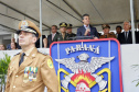 Governador Beto Richa participa da solenidade de passagem de comando do Corpo de Bombeiros da Polícia Militar do Paraná