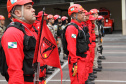 Curitiba, 01 de Agosto de 2017. Passagem de Comando Corpo de Bombeiros.
