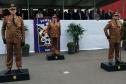 Curitiba, 01 de Agosto de 2017. Passagem de Comando Corpo de Bombeiros.