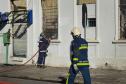 Curitiba , 04 de Setembro de 2017. Incendio de Edificação na Avenida Marechal Floriano Peixoto.