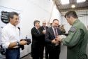 O governador Beto Richa inaugurou nesta quarta feira (22) o hangar que abriga a aeronave da Polícia Civil, no aeroporto Bacacheri. Curitiba,22/11/2017 Foto:Jaelson Lucas / ANPr