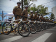 23-12-17 no município de GuaratubaBicicletas que serão utilizadas no policiamento
