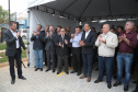 O governador Beto Richa inaugurou nesta segunda-feira (8) a Delegacia Cidadã de Fazenda Rio Grande, na Região Metropolita de Curitiba. A unidade adota um novo conceito no atendimento da Polícia Civil à população e reforçará os serviços de segurança pública no município, que tem uma população de cerca de 82 mil de habitantes. Fazenda Rio Grande,08/01/2018 Foto:Jaelson Lucas / ANPr