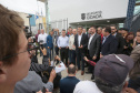 O governador Beto Richa inaugurou nesta segunda-feira (8) a Delegacia Cidadã de Fazenda Rio Grande, na Região Metropolita de Curitiba. A unidade adota um novo conceito no atendimento da Polícia Civil à população e reforçará os serviços de segurança pública no município, que tem uma população de cerca de 82 mil de habitantes. Fazenda Rio Grande,08/01/2018 Foto:Jaelson Lucas / ANPr