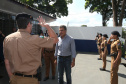 O Colégio da Polícia Militar em Londrina, que abriga 362 alunos, foi inaugurado oficialmente pelo governador Beto Richa nesta quarta-feira (04), em solenidade com a presença de comandantes da corporação, alunos, pais e a comunidade