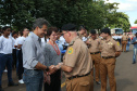 O Colégio da Polícia Militar em Londrina, que abriga 362 alunos, foi inaugurado oficialmente pelo governador Beto Richa nesta quarta-feira (04), em solenidade com a presença de comandantes da corporação, alunos, pais e a comunidade