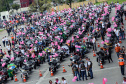Curitiba, 13 de outubro de 2018. Passeio Motociclistico Harley Davidson - Outubro Rosa