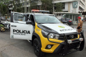 Policia Rodoviária Estadual apresenta nova viatura com tecnologia embarcada para verificação de placas de veículos irregulares on-line.  -  Curitiba, 26/10/2018.  -  Foto: Jorge Woll/SEIL/DER