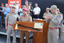 O 5º Subgrupamento de Bombeiros Independente (5º SGBI) foi instalado na tarde de quarta-feira (05/12) em Paranavaí (PR), no Noroeste paranaense, pelo Governo do Estado. A solenidade marca mais uma etapa da reestruturação do Corpo de Bombeiros da Polícia Militar do Paraná para ampliar os serviços a mais municípios da região.   -  Paranavaí, 06/11/2018  -  Foto: Soldado Adilson Voinaski Afonso