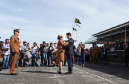 Governador Carlos Massa Ratinho Júnior participa da cerimônia de troca de comando da Polícia Militar do Paraná. O novo camandante-geral é o coronel Péricles de Matos. Ele substitui no cargo a coronel Audilene Dias Rocha.  -  Curitiba, 08/01/2019  -  Foto: Rodrigo Félix Leal