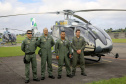 Governo do Paraná envia helicóptero do Batalhão de Operações Aéreas (BPMOA)  para auxiliar nas buscas de pessoas desaparecidas em Brumadinho  -  Curitiba, 03/02/2019  -  Foto: Jaelson Lucas/ANPr