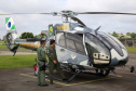 Governo do Paraná envia helicóptero do Batalhão de Operações Aéreas (BPMOA)  para auxiliar nas buscas de pessoas desaparecidas em Brumadinho  -  Curitiba, 03/02/2019  -  Foto: Jaelson Lucas/ANPr
