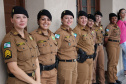 Curitiba, 26 de fevereiro de 2019. Homenagem as policiais militares pelo dia internacional da mulher