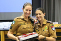 Curitiba, 26 de fevereiro de 2019. Homenagem as policiais militares pelo dia internacional da mulher