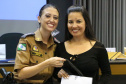 Curitiba, 26 de fevereiro de 2019. Homenagem as policiais militares pelo dia internacional da mulher