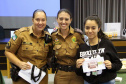 Curitiba, 26 de fevereiro de 2019. Homenagem as policiais militares pelo dia internacional da mulher