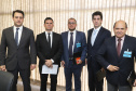 Governador Carlos Massa Ratinho Junior durante encontro com o ministro da Justiça e Segurança Pública, Sérgio Moro  -  Brasília, 26/03/2019  -  Foto: Rodrigo Félix Leal/ANPr