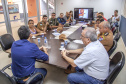 Portos do Paraná reúnem forças de segurança  -  Paranaguá, 01/04/2019  -  Foto: Cláudio Neves/APPA